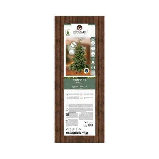 Vánoční umělý strom jedle 250 LED s kovovým stojanem, 111x150 cm