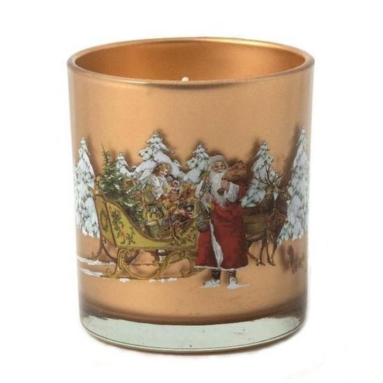 Winter Specials svícen se svíčkou Santa se saněmi 7x8cm, Villeroy & Boch