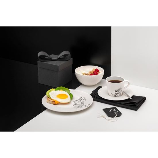 Man. Rock blanc Mickey Mouse Snídaňová sada 4ks, Villeroy & Boch