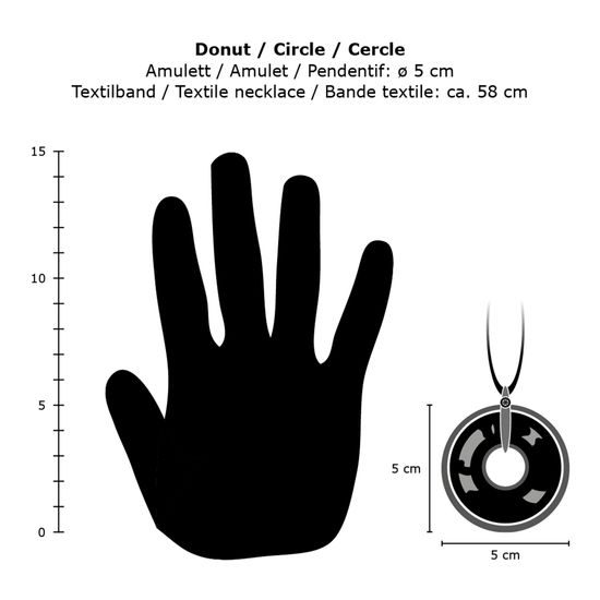 Náhrdelník Judith I - Artis Orbis 5cm, Gustav Klimt