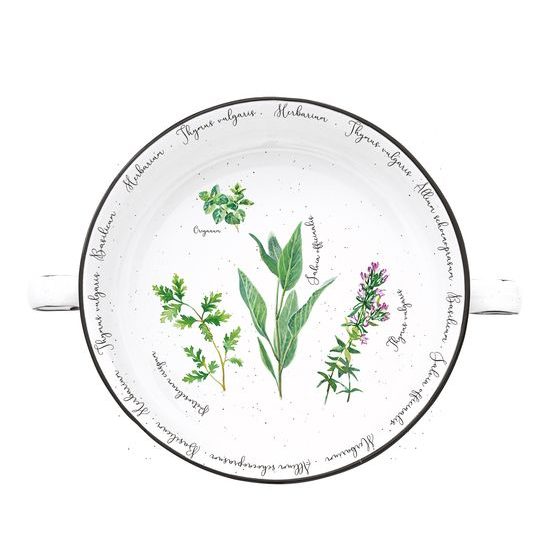 Porcelánová miska s uchy Herbarium 16cm, Easy Life