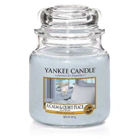 Yankee Candle - Classic vonná sviečka A Calm Quiet Place 411 g