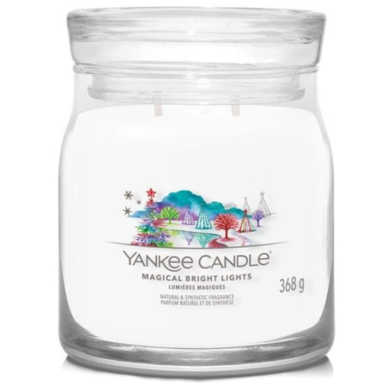 Yankee Candle - Signature vonná sviečka Magical Bright Lights, 368 g