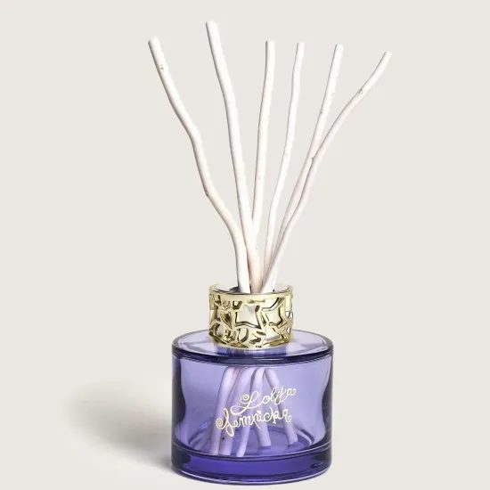 Maison Berger Paris - Darčeková sada: aróma difuzér s náplňou 90 ml + domáci sprej 5 ml fialový, Lolita Lempicka