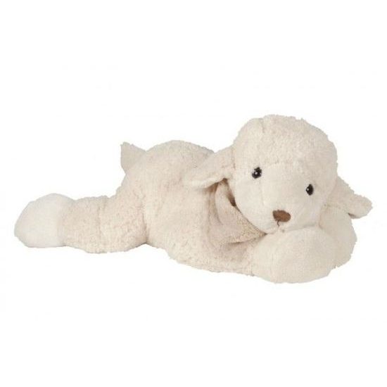 Plyšová ovečka Lazy Lefty biela, 50 cm