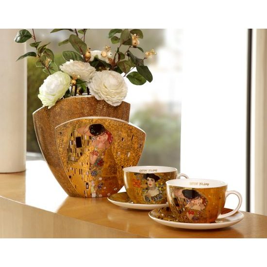 Šálka ​​a podšálka The Kiss zlatý - Artis Orbis 250ml, Gustav Klimt