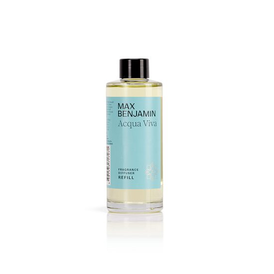 Max Benjamin - Náhradní náplň do difuzéru + náhradní tyčinky Acqua Viva 150ml
