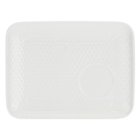 Snídaňová sada šálek s podnosem Aperegina 300 ml, La Porcellana Bianca