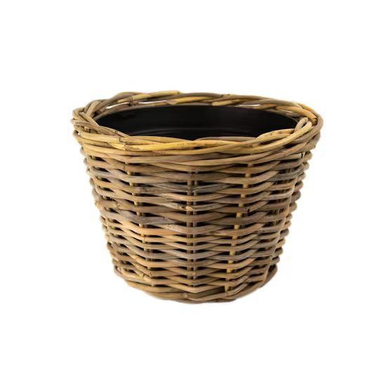 Ratanový obal na květináč Simba s plastovou vložkou, 36x24 cm