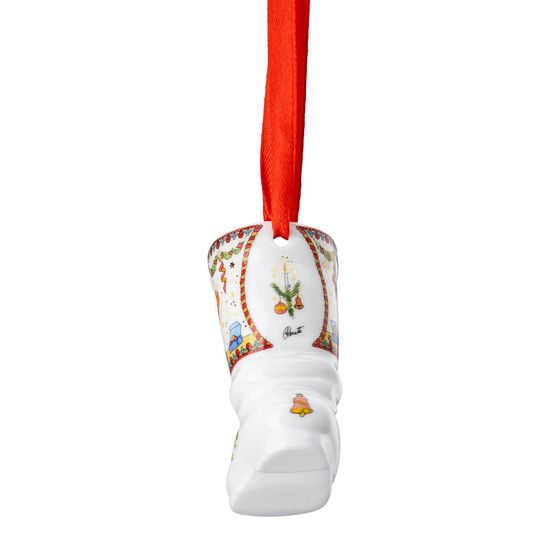Vianočná porcelánová ozdoba na vianočný stromček Christmas Lights 7,5 cm, Rosenthal