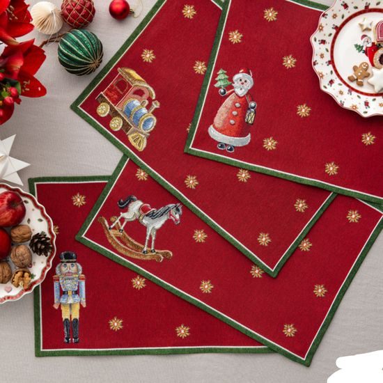 Toy's Delight Anniversary gobelínové prestieranie 4ks 32x48 cm, Villeroy & Boch