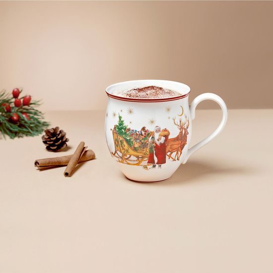 Toy 's Delight hrnček Santa so saňami, 0,44 l, Villeroy & Boch