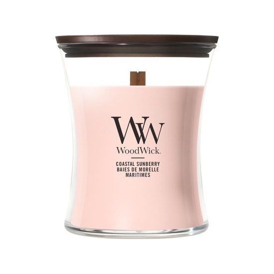 WoodWick - Coastal Sunberry svíčka váza střední, 275 g