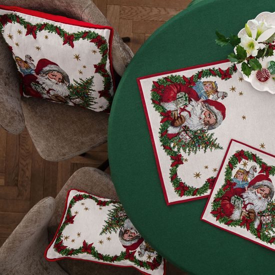 Toy‘s Fantasy gobelínový vankúš Santa 32x48 cm, Villeroy & Boch