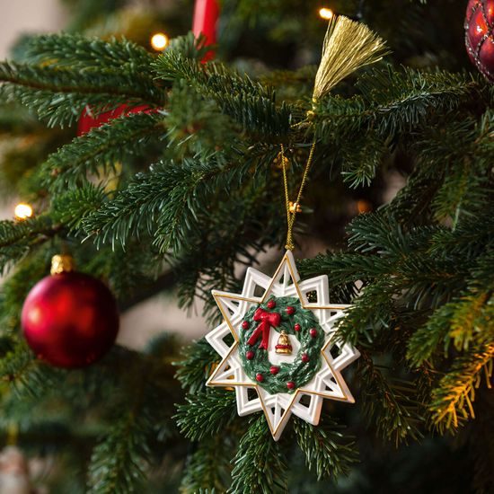 Christmas Classic Vianočná ozdoba hviezda, 10 cm, Villeroy & Boch