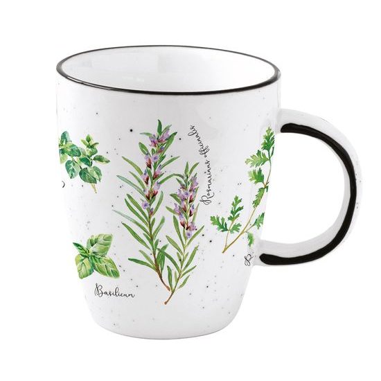 Porcelánový hrnek Herbarium 350 ml, Easy Life