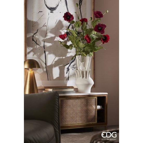 Umelá kvetina vlčí mak červený 1ks, 110 cm