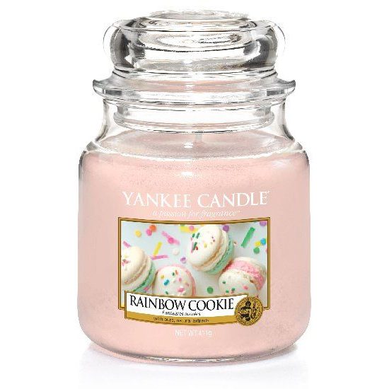 Yankee Candle Classic vonná sviečka Rainbow Cookie 411 g
