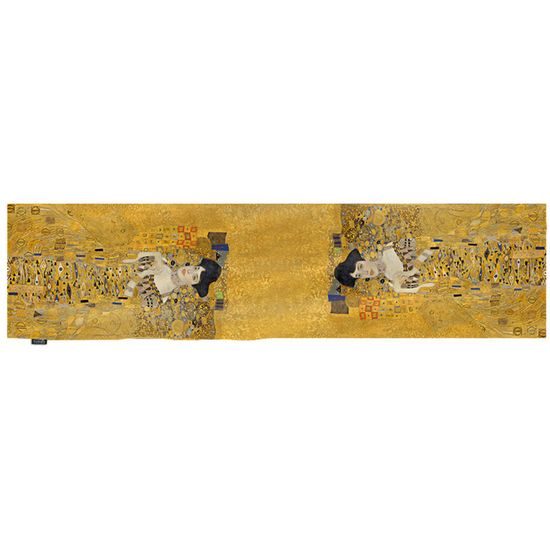 Hodvábna šál Adele Bloch 40x160cm, Gustav Klimt