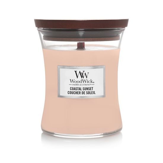 WoodWick - Coastal Sunset sviečka, váza stredná 275 g