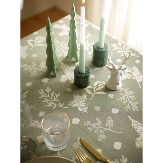 Běhoun na stůl Pine 50x140 cm zelený, Sander