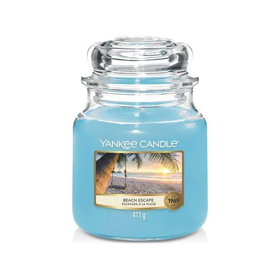 Yankee Candle - Classic vonná svíčka Beach Escape, 411g