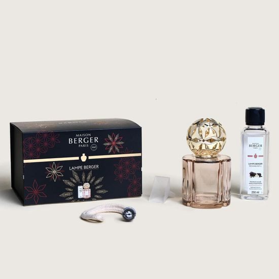 Maison Berger Paris - Darčeková sada: Katalytická lampa Pomelis telová + Veľkolepá vanilka, 250 ml