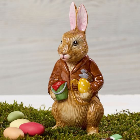Bunny Tales velikonoční porcelánový zajíček dědeček Hans, Villeroy & Boch