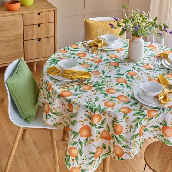 Obrus ​​na stôl Valencia pomaranče 85x85cm, Sander
