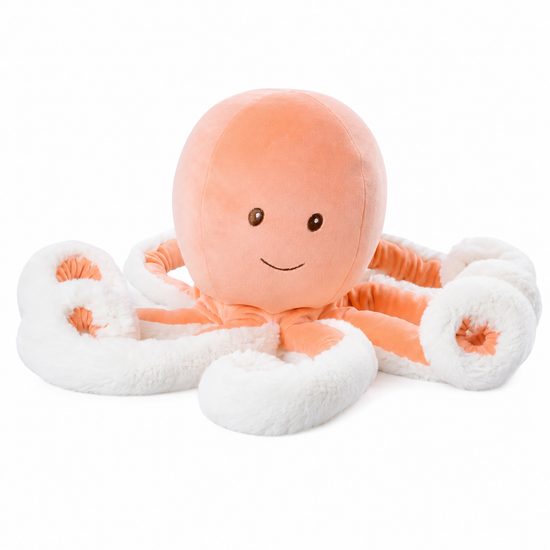 Plyšová chobotnice Ninky oranžová, 55 cm