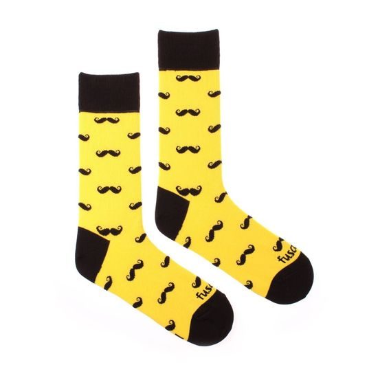 Ponožky Fousáč žltý