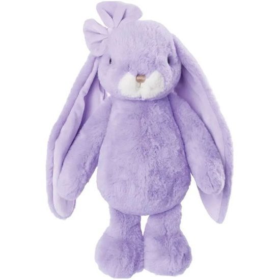 Plyšový zajíček Cuddly Kanina fialový, 40 cm