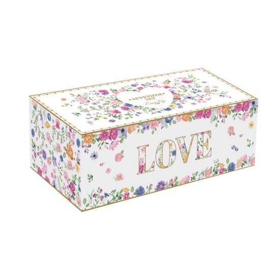 Porcelánová servírovacia sada misiek v tvare srdca Mon Amour, Easy Life