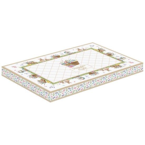 Velikonoční oválný podnos Spring Bloom 35x23,5cm, Easy Life