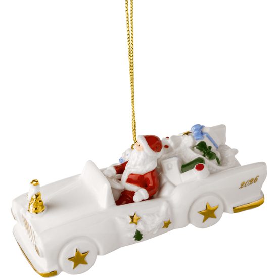 Christmas Classic Vánoční ozdoba Santa v autíčku 2026, Villeroy & Boch