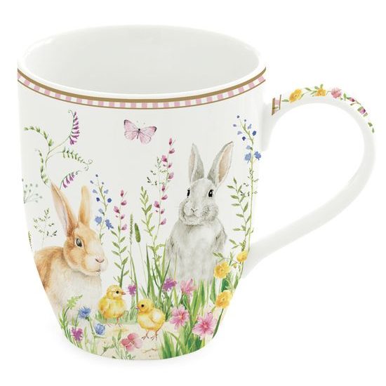 Velikonoční hrnek na čaj 350ml Happy Easter, Easy Life