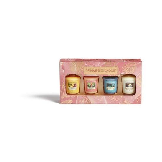 Yankee Candle - Darčeková súprava 4 votívnych sviečok The Last Paradise