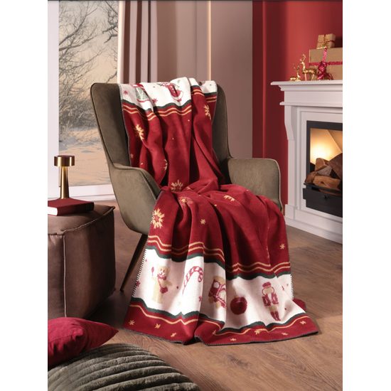 Toy's Delight vánoční deka Ruby 150x200 cm, Villeroy & Boch