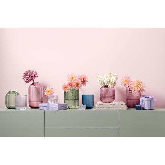 Skleněná váza Fleur zelená 11cm, Villeroy & Boch