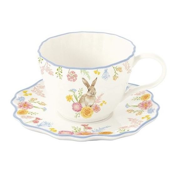 Velikonoční šálek s podšálkem na espresso 1ks Tres Jolie 120ml, Easy Life