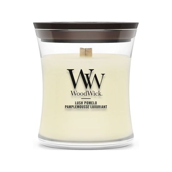 WoodWick - Lush Pomelo (Solar Haze) svíčka, váza malá 85 g