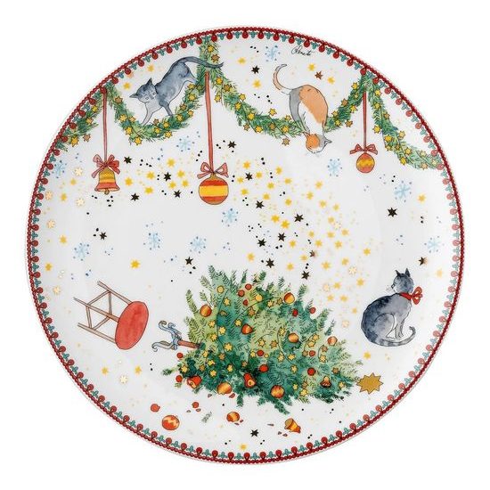 Vánoční talíř na cukroví Christmas Lights 2024 Ø 22 cm, Rosenthal