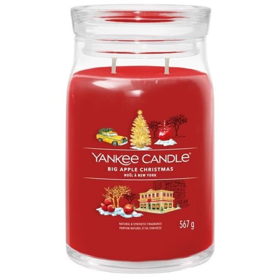 Yankee Candle - Signature vonná svíčka Big Apple Christmas, 567g