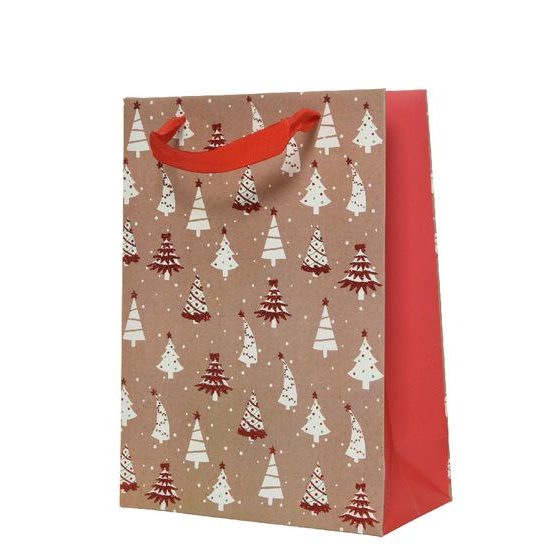 Vianočné darčeková taška, 8x18x24 cm