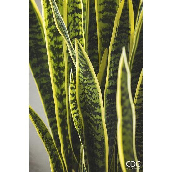 Umelá kvetina svokrov jazyk v kvetináči, 70 cm