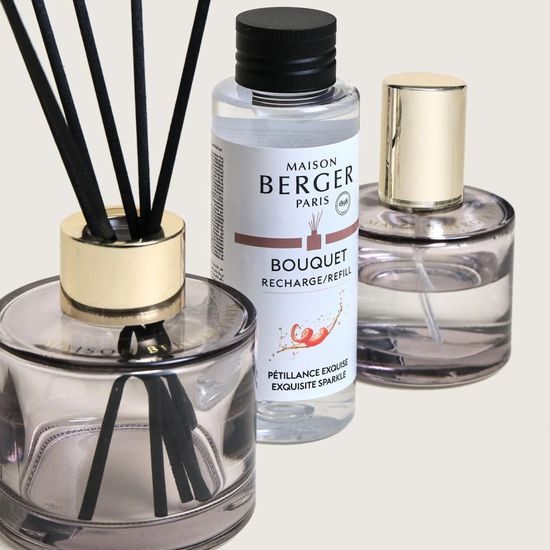 Maison Berger Paris - Darčeková sada: Rosalie aróma difuzér s náplňou 90 ml + bytový sprej 5ml, Intenzívny ligot