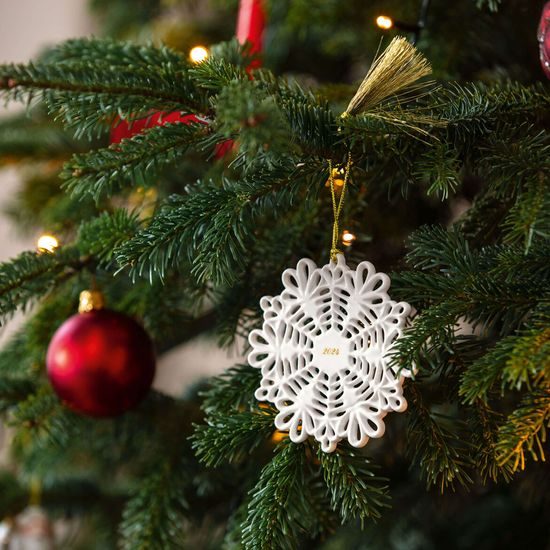 Christmas Classic Vianočná ozdoba snehová vločka, 10 cm, Villeroy & Boch