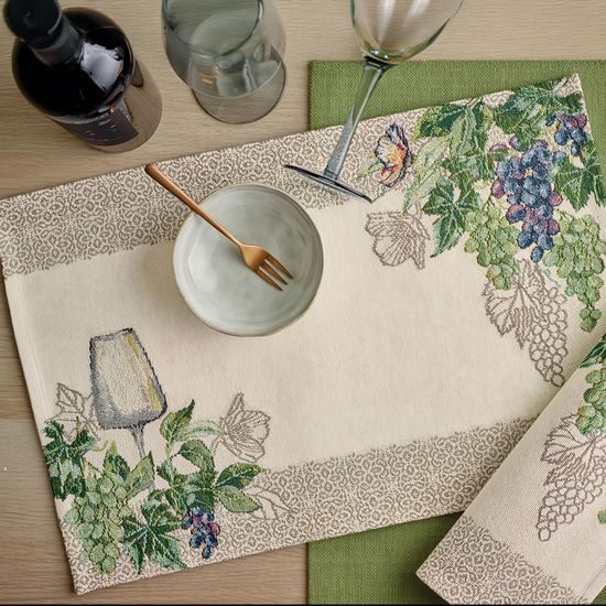 Gobelínový vankúš s výplňou Vineyard 32x48 cm, Sander