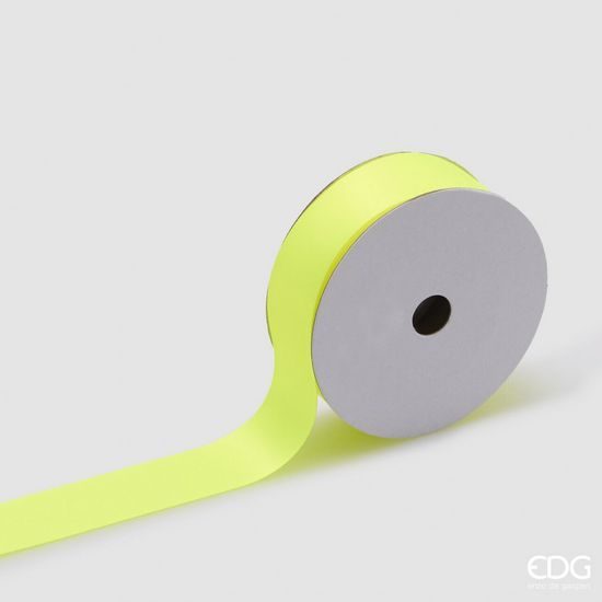 Neónová žltá stuha 25 mm 20 m