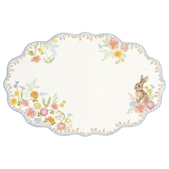 Veľkonočný oválny podnos Tres Jolie 32x21cm, Easy Life
